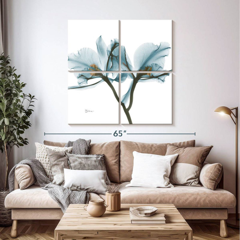 Orchidées Harnek en bleu
