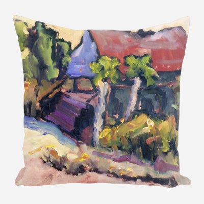 Linen Square Pillow Cover & Insert