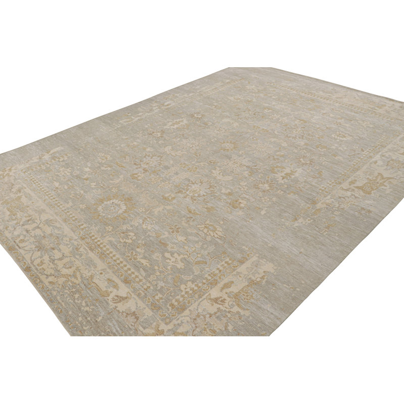 Floral Area Rug, Rectangle 10'2" x 13'10"