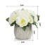 Arrangements floraux roses et centres de table en pot-272605974