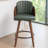 Tyandra Faux Leather Upholstered Swivel Counter Stool-190630657-193850516