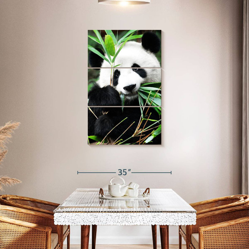 Brampt Giant Panda I, 45" H x 28" W