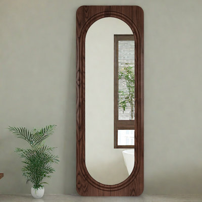 Miroir pleine longueur haute définition à cadre rétro