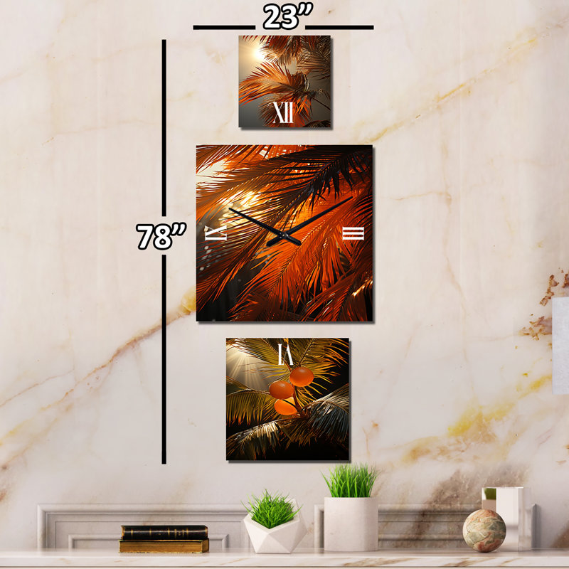 Hango Metal Wall Clock