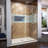 Flex 60" W x 30" D x 74.75" H Semi-Frameless Rectangle Pivot Shower Enclosure with Base Included-29345711-29345714-132400579
