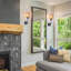 Farmhouse Rattan Dimmable Armed Sconce