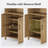 Farmhouse Arched 70.9" Tall Bookcase With Doors & Shelves, Large Storage Cabinet For Living Room Or Home Office
