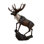 Moose Bronze Garden Statue