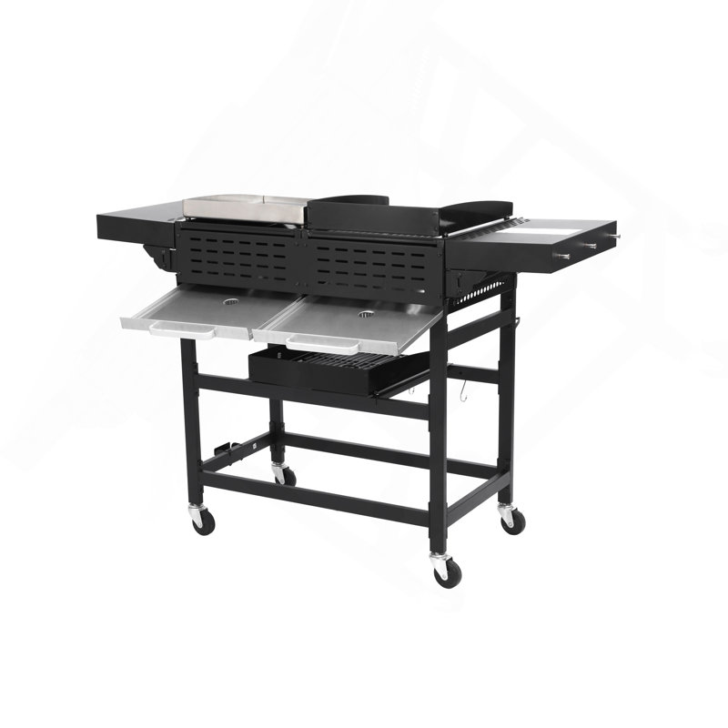 Dual Gas Plancha & BBQ Grill Combo