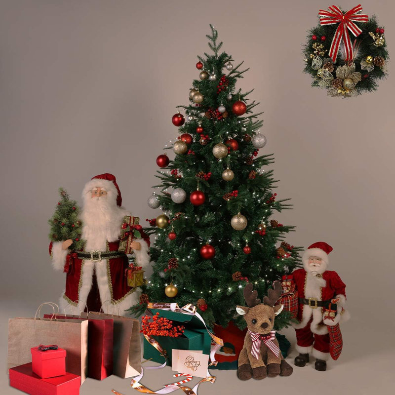 Andis Artificial Christmas Tree, 6 ft