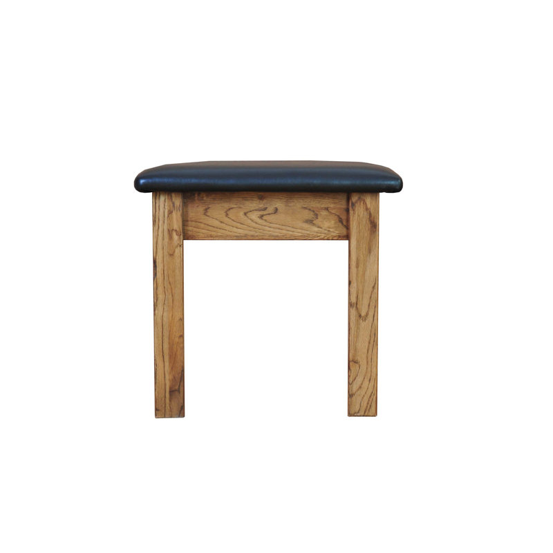 Solid Wood Accent Stool