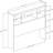 Cremont Twin Bookcase Headboard-951533077