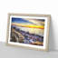 Ocean View in Murcia Spain in Abstract - Framed Print-55576990-55576991