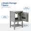 Ensemble de meuble-lavabo simple avec plateau Ledia-2127426002