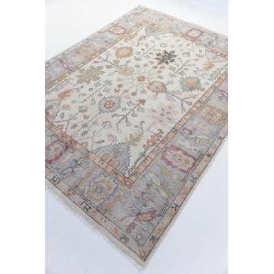 Frances Handmade Oushak Wool Area Rug