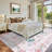Washable Rugs for Bedroom Ultra-Soft Floral Peacock Floor Mats, Stain-Resistant Farmhouse Indoor Carpet with Non-Slip Backing, Foldable Thin Accent Rug for Living Room, Nursery-448859610