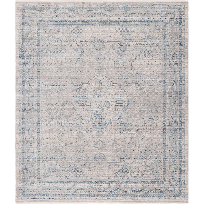 Tapis oriental en ardoise Gabbs, Rectangle 8 pi x 10 pi