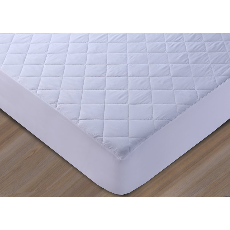 Hypoallergenic Quilted Mattress Protector Soft Feel, Single (3')