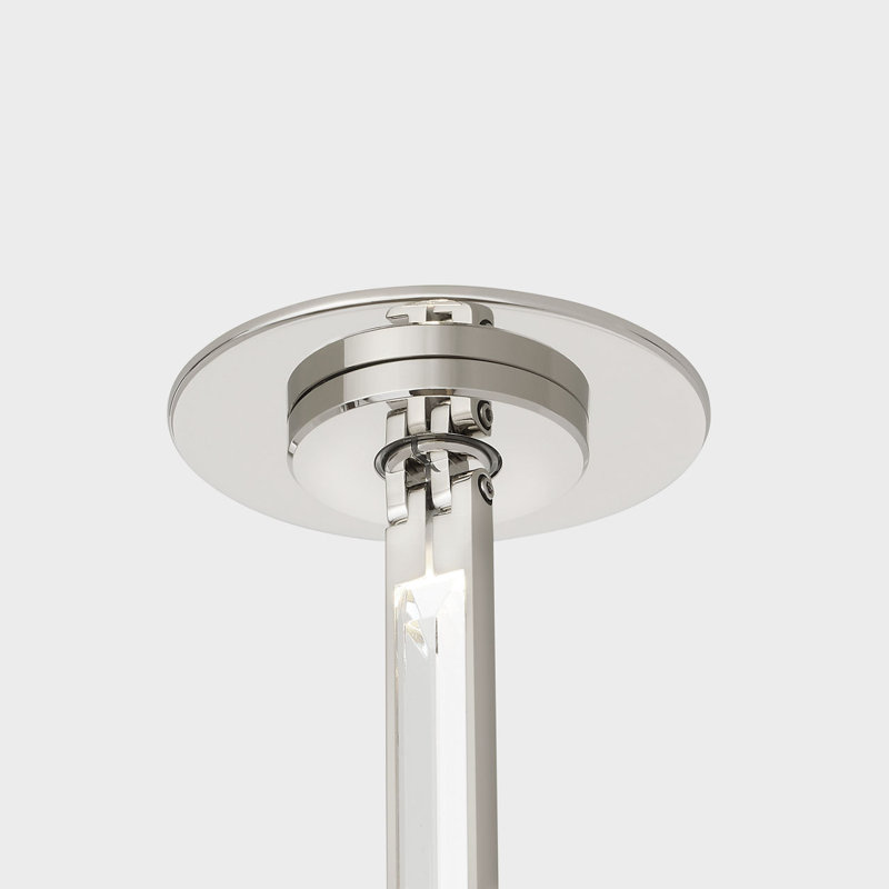 Catena 57 Pendant, Polished Nickel, 3000 Kelvins, Surface