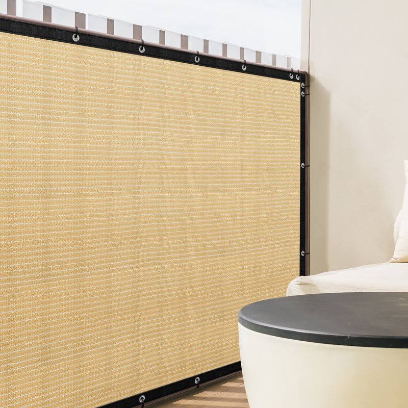 Tissu de clôture 1,8 x 15 m beige (couleur sable)