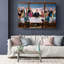 «Last Supper Hollywood Stars Celebrities», reproduction sur toile-1354326957