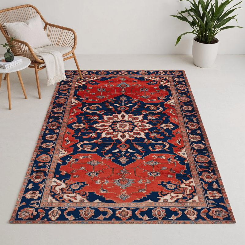 Tapis d'intérieur et d'extérieur Tabriz, Rectangulaire 3 pi x 5 pi