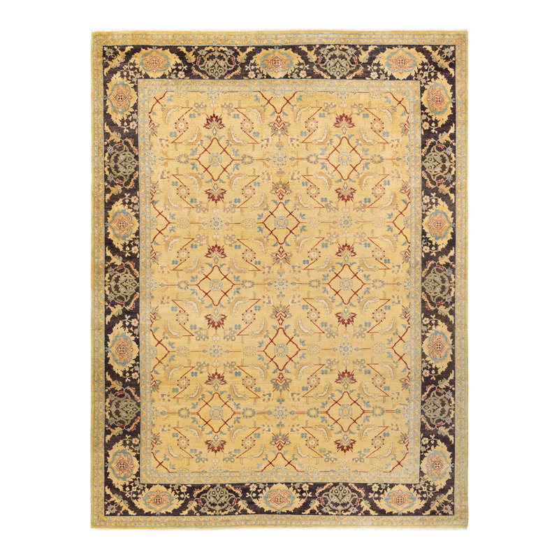 Rinyah One-of-a-Kind 9' 3" X 12' 5" Hand Knotted Area Rug