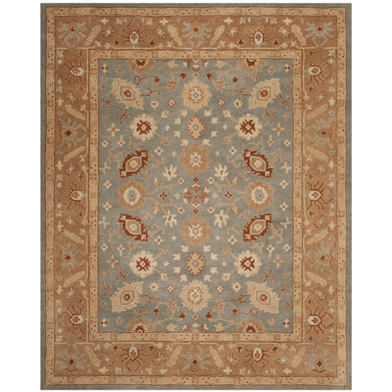 Dunbar Hand Tufted Wool Oriental Rug, Rectangle 8' x 10'