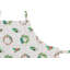 Christmas Floral Bib Apron