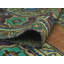 Tapis rouille finement vieilli Keelin