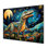 Ancienne légende des dinosaures III - Art mural en métal dinosaure MT133396