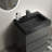 24'' Single Bathroom Vanity with Ceramic Top-92615133