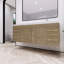Ensemble de meuble-lavabo simple 59,06 "mural-1514716700