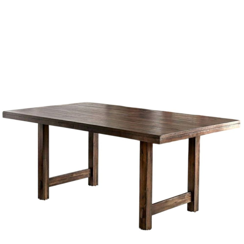 Tavion Walnut Dining Table Seats 6