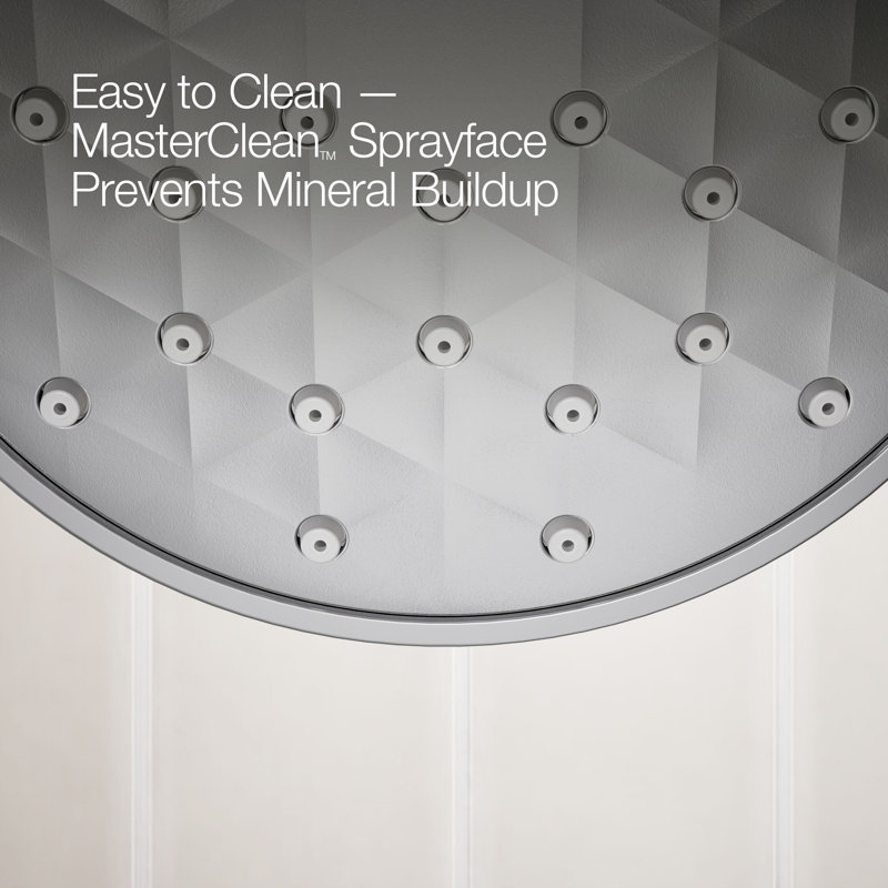 Kohler Pitch Rite-Temp Bath And Shower Trim With 1.75 GPM Water-Saving Single-Function Showerhead, Single Spray Setting