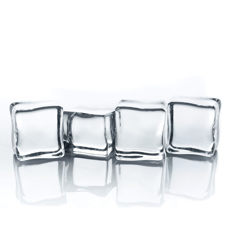 Ensemble de 4 cubes de glace géants