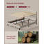 Upholstered Bed Frame with Adjustable Headboard-1095634942