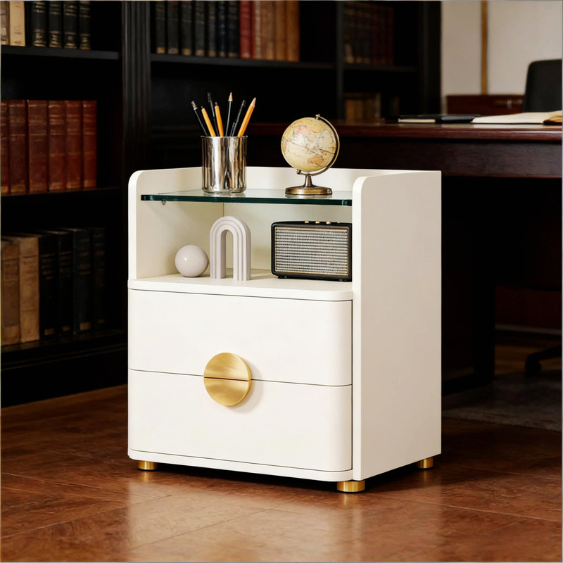Table de chevet, table de chevet de rangement pour la chambre à coucher