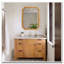 Miroir mural en bois 31,5 "x 23,82"