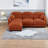 Compression Cozy Sectionals Chenille 3 Seat Modern L Shape Home Sofa