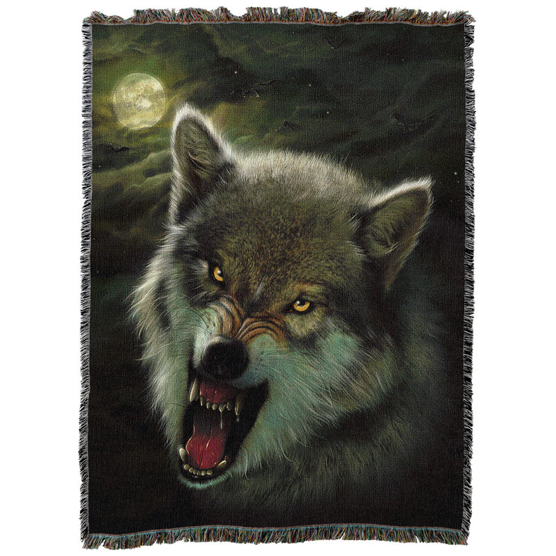 Jeté Pure Country Weavers NightBreed Wolf de Vincent HIE