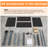 71" Electric Height Adjustable Standing Desk With 4 Lockable Casters, 2 Hooks, Big Mouse Pad-1539598980