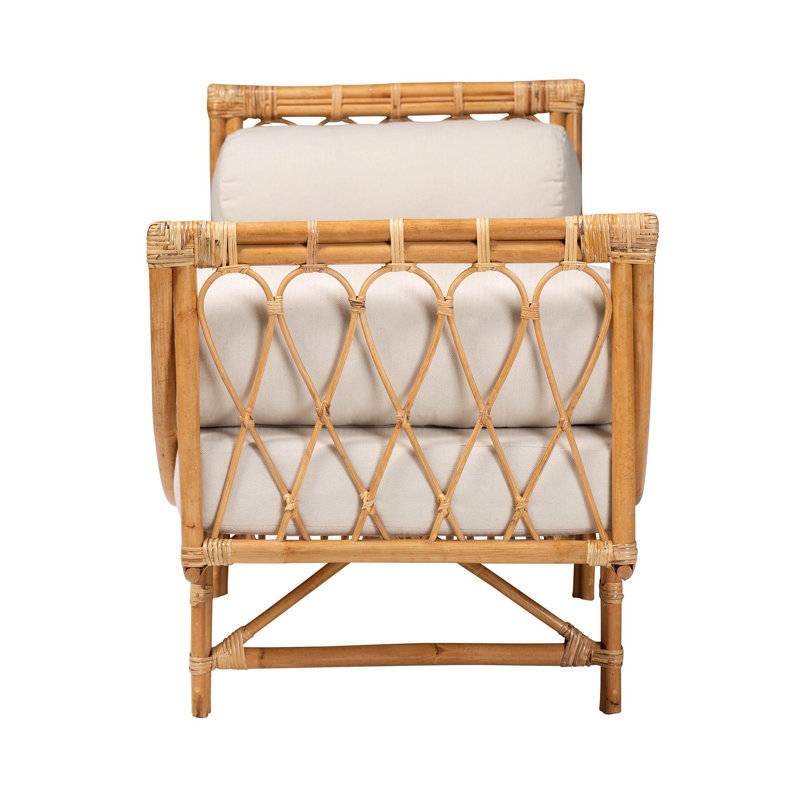 Lit de jour Conon Modern Bohemian Rattan