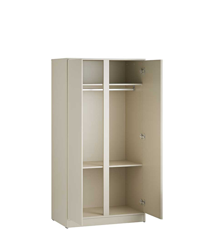 LA Furniture 2 Door Wardrobe