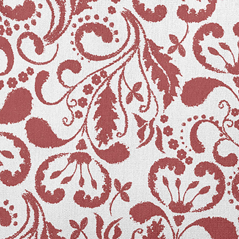 Polyester/Polyester Blend Lumbar Rectangular Pillow Cover & Insert by E by Design, Red