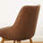 Anagnos 19.88''W Mid-Century Modern Swivel Faux Leather Upholstery Dining Side Chair-1175463234