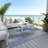 Machine Washable Indoor/Outdoor Millner ACN2261 Stripes Rug-1737541113