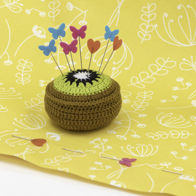 Prym Fruit Pin Cushion And Pattern Weight