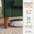 81" Mid-Century Modern Linen Upholstered Sofa-1633867447