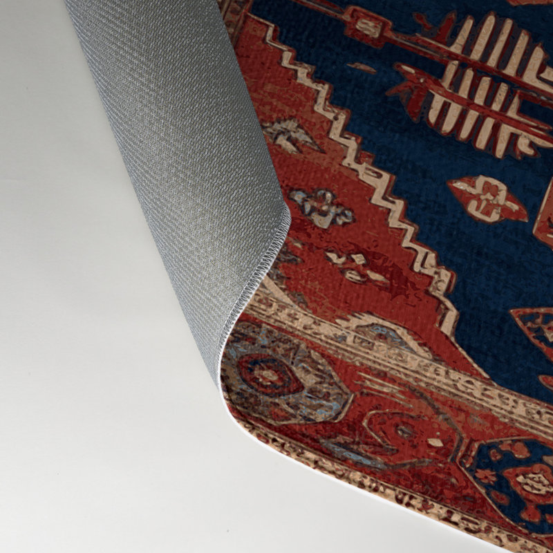 Tapis turc intérieur et extérieur brun, Rectangulaire 3 pi x 5 pi
